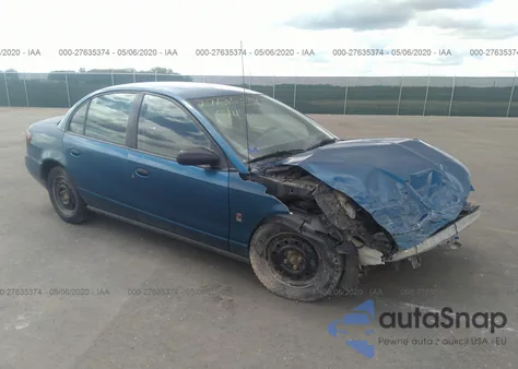 2002 Saturn Sl из США, поврежденный, VIN 1G8ZH52802Z117182